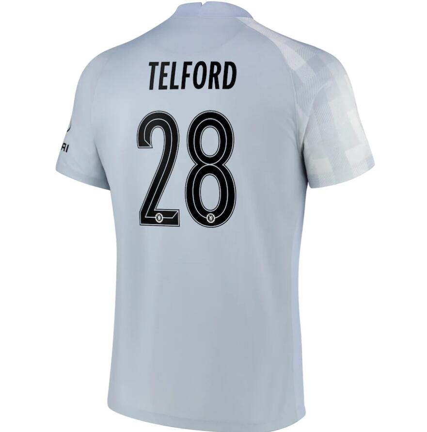 2021/22 Chelsea Cup Goalkeeper Soccer Jersey Shirt with Telford 28 printing